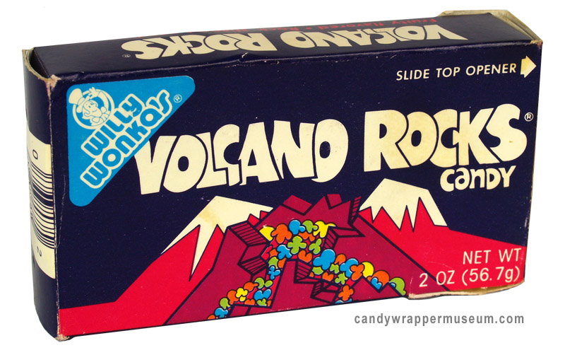 wonka volcano rocks